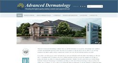 Desktop Screenshot of advanced-dermatology.com